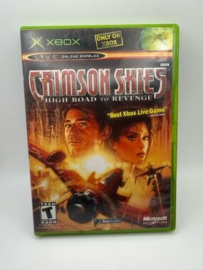 Microsoft Xbox Crimson Skies: High Road to Revenge - Complete CIB Rare